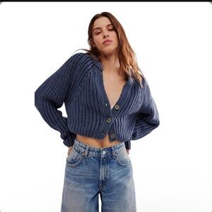 NWOT Free People Sweet Nothing Cardi